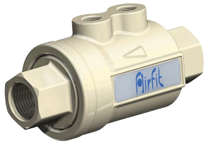 Pneumatic operated blocking valves SINGLE EFFECT, NORMALLY CLOSED, FEMALE /FEMALE, BSP PARALLEL, NBR O-RING