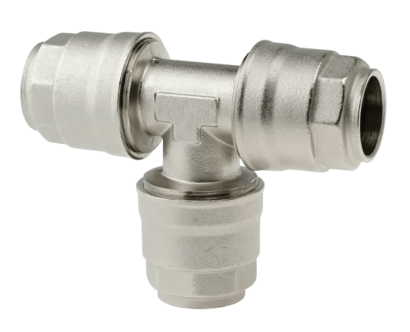 Réseau d'air comprimé RACCORD EN T AVEC SÉPARATEUR D’EAU