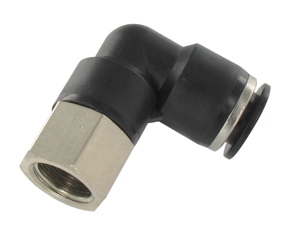 Implantation’s fittings SWIVEL FEMALE ELBOW FITTING, PARALLEL