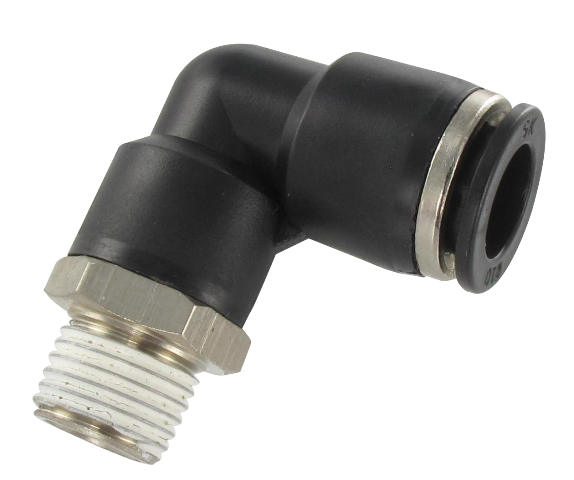 Implantation’s fittings SWIVEL MALE ELBOW FITTING, TAPER